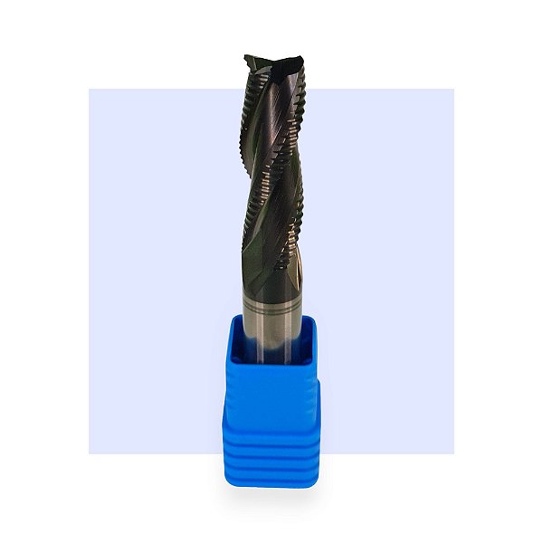 FRESA 16 MM X 50 3 CORTES ESPIRAL UP CUT SERRILHADA - MADEIRA - YIEX