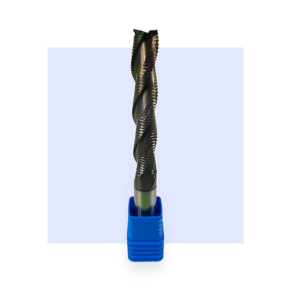 FRESA 16 MM X 90 3 CORTES ESPIRAL UP CUT SERRILHADA - MADEIRA - YIEX