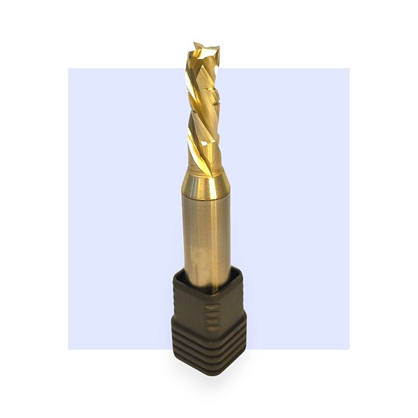 FRESA 8 MM 8x20 3 CORTES COMPRESSION GOLDEN - YIEX