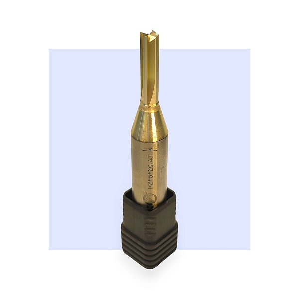 FRESA 8 MM 8x20 3 CORTES GOLDEN SERRILHADA - YIEX