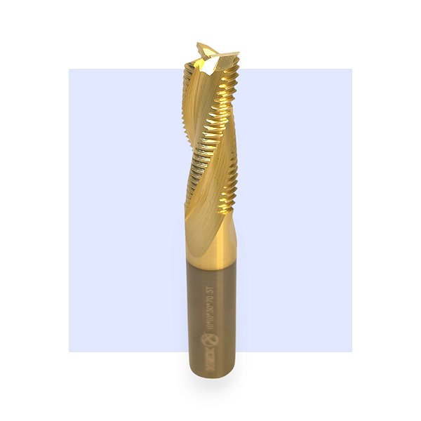 FRESA 10 MM UP CUT GOLDEN SERILHADA