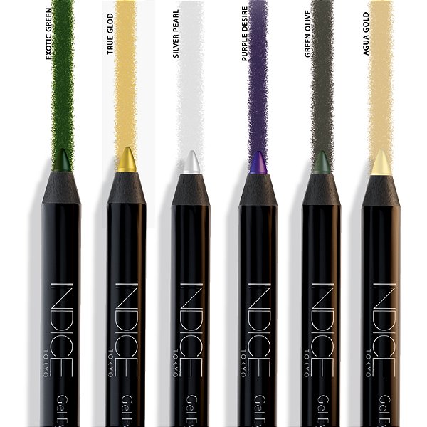 (12 unidades) INDICE TOKYO - GEL EYEPENCIL - LÁPIS DELINEADOR EM GEL 1,5G