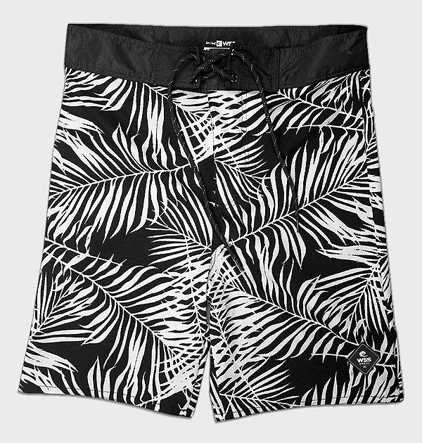 Boardshort Elastano Premium WSS Brasil Palm Diamond