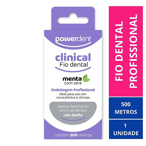 Fio Dental Profissional PowerDent - 500 metros