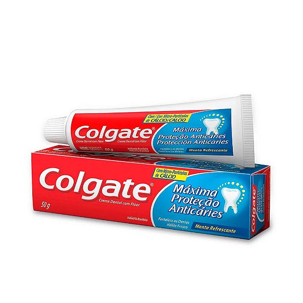 Creme Dental / Pasta de Dente COLGATE Proteção ANTI-CARIE 50gr