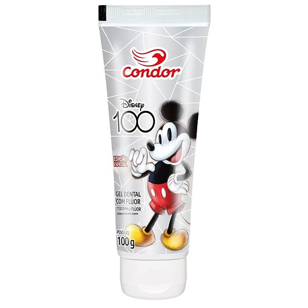 Pasta de Dente / Gel dental Disney 100 anos 100g