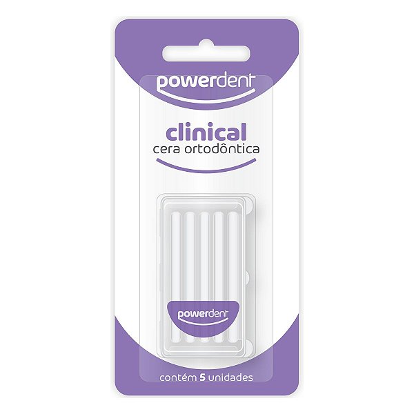 Cera Ortodôntica Clinical 5 Uni - Powerdent