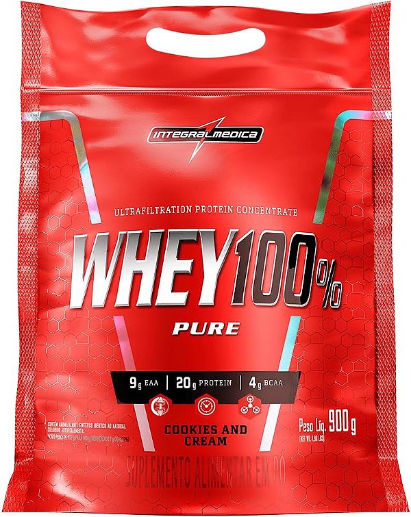 WHEY 100% INTEGRALMEDICA 900G