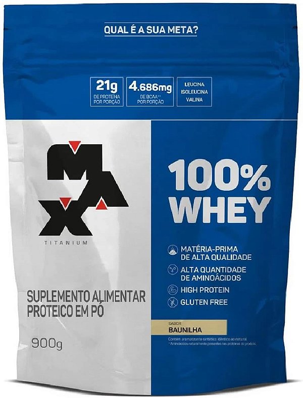 WHEY 100% MAX TITANIUM