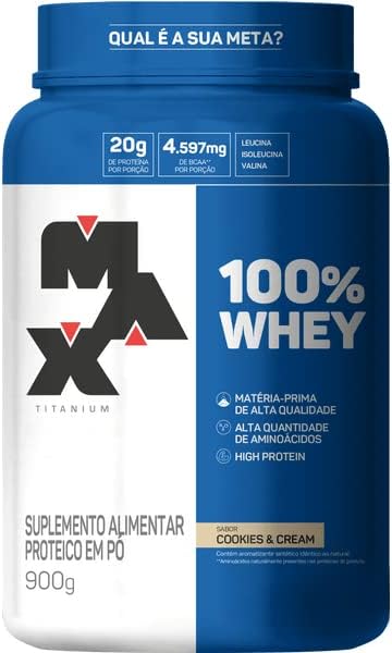 TOP WHEY 3W MAX TITANIUM 900G