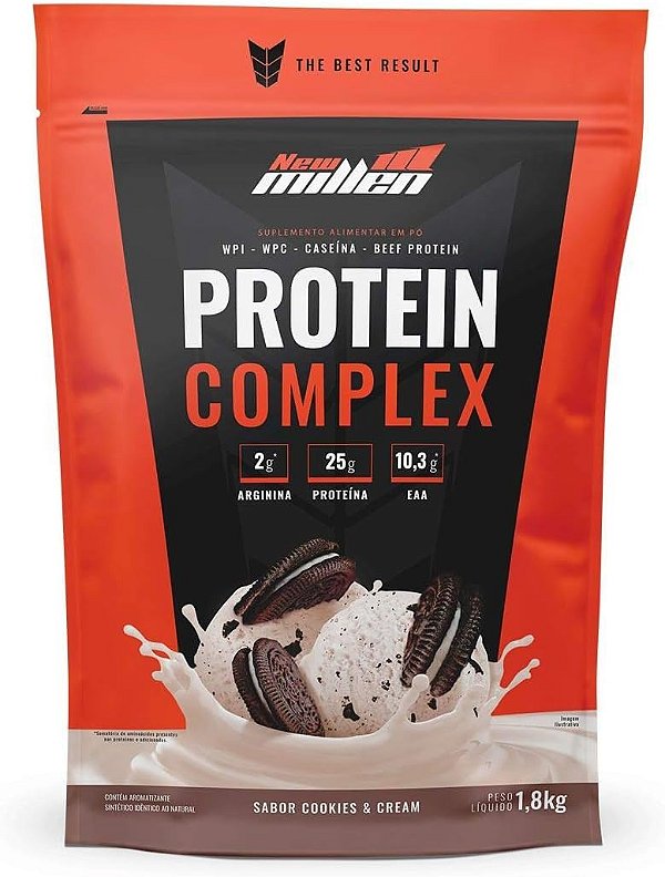 WHEY PROTEIN COMPLEX 1.8KG NEW MILLEN
