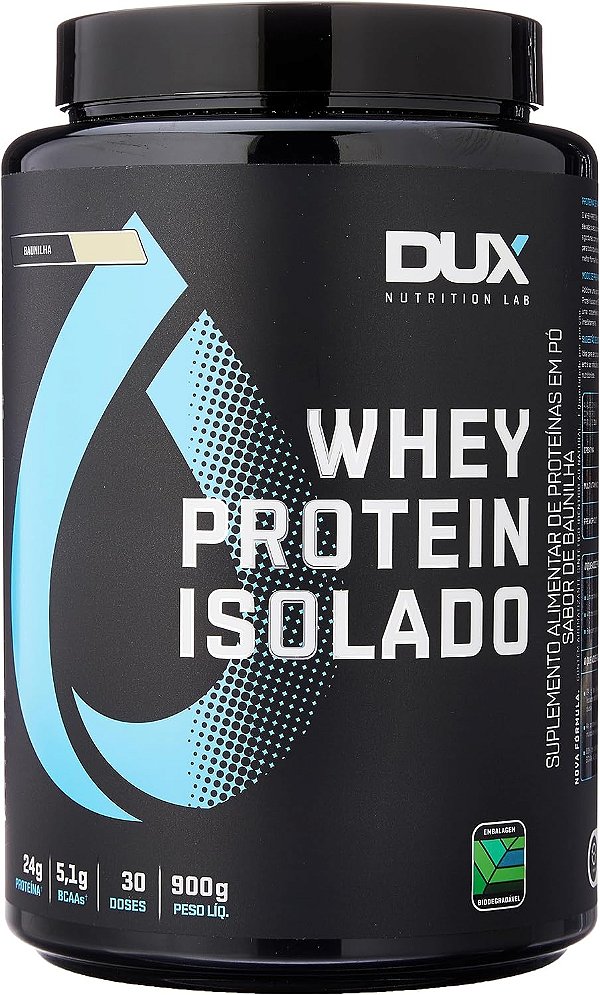 WHEY ISOLADO 900G DUX NUTRITION