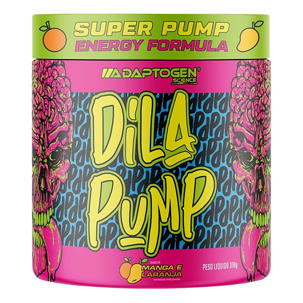 DILA PUMP PRE TERINO SEM CAFEINA 318G