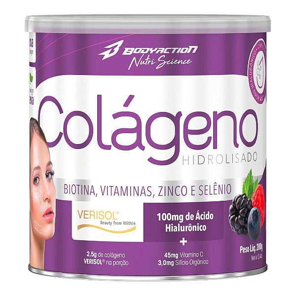 COLÁGENO VERISOL COM ÁCIDO HIALURÔNICO - 200g