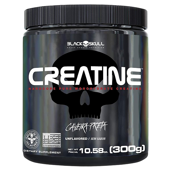 CREATINA 300G BLACK SKULL