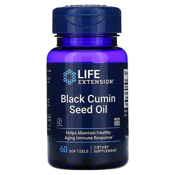 Black Cumin Seed Oil And Curcumin Elite Life Extension