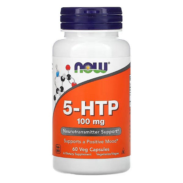 5-HTP 100 MG 60 CAPS - NOW FOODS