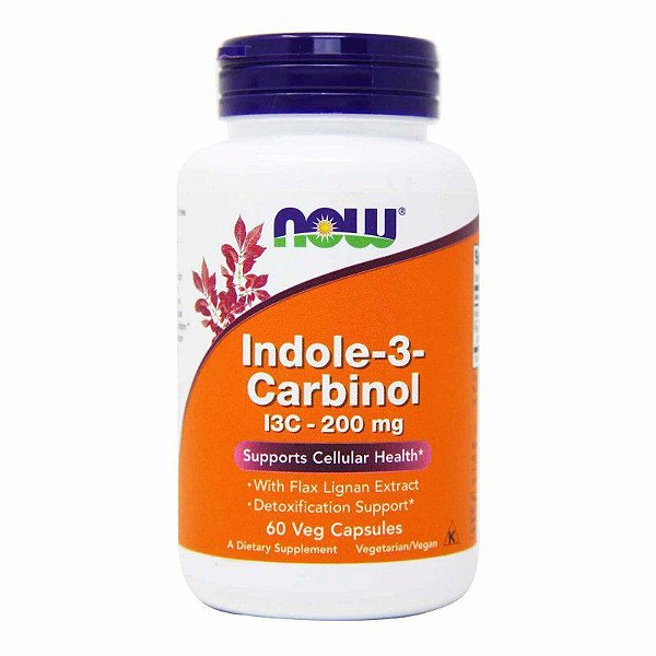 Indole 3 Carbinol I3C 200Mg 60 Caps - Now Foods