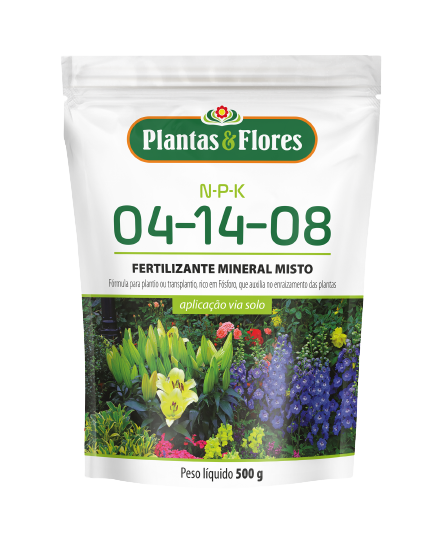 Plantas & Flores NPK 04-14-08 500g