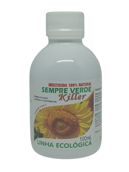 Inseticida Natural Sempre Verde Killer 3x1 Concentrado 100ml