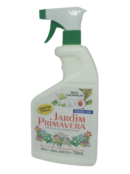 Inseticida Jardim Primavera Mata Cochonilha Pronto Uso 750ml