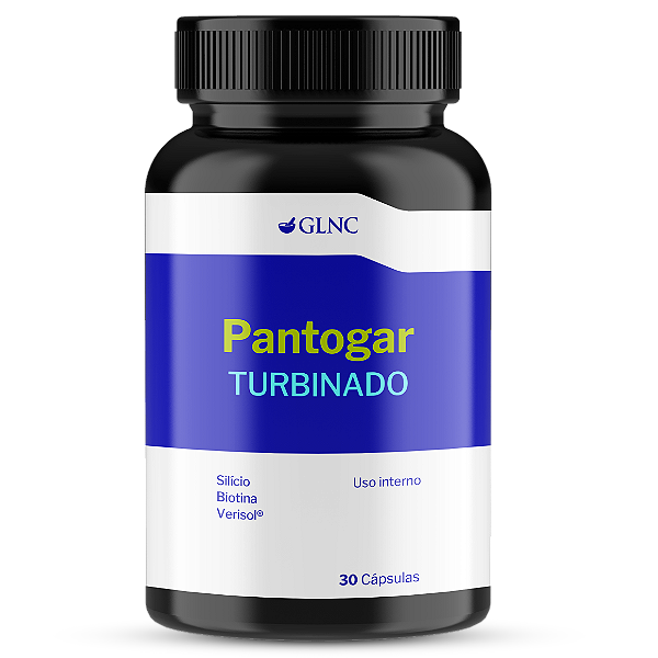 Pantogar Turbinado (Silício, Biotina e Verisol®) 30 Cápsulas