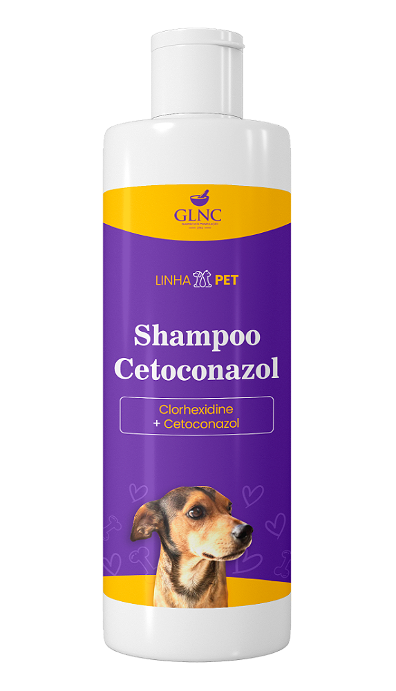 Shampoo Cetoconazol Linha Pet Galênica Farmácia de Manipulação