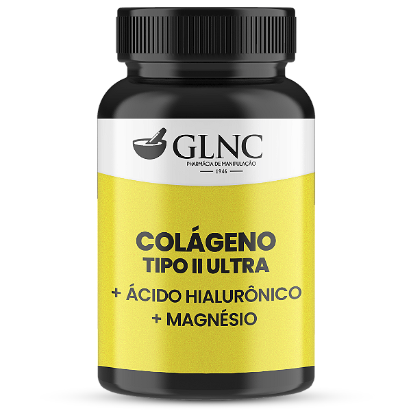 Colágeno Tipo II + Ácido Hialurônico + Magnésio Dimalato