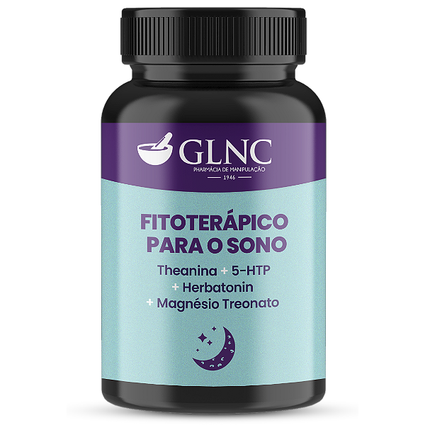 Fitoterápico para o Sono com Theanina + 5-HTP + Herbatonin + Magnésio Treonato
