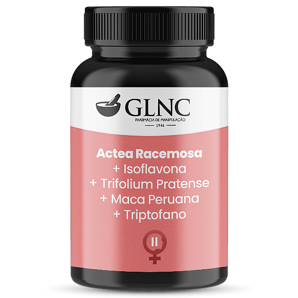 Actea racemosa + Isoflavona + Trifolium pratense + Maca peruana + Triptofano