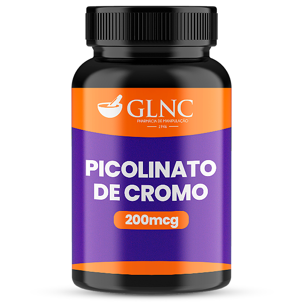 Picolinato de Cromo 200 mcg