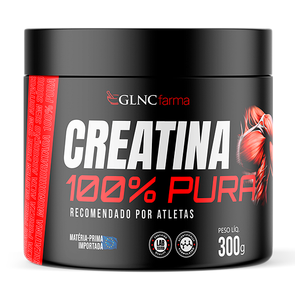 Creatina Monohidratada 100% Pura - 300g