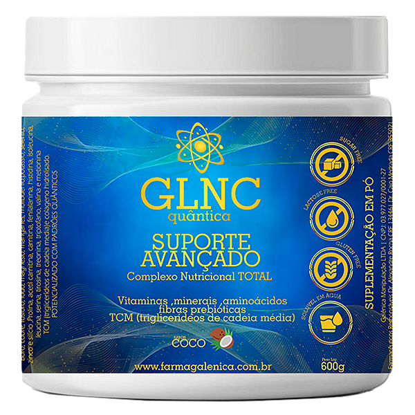 Suporte Avançado 600g - Suplemento Quântico