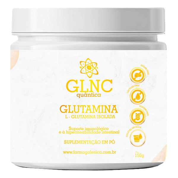Glutamina 150g - Suplemento Quântico