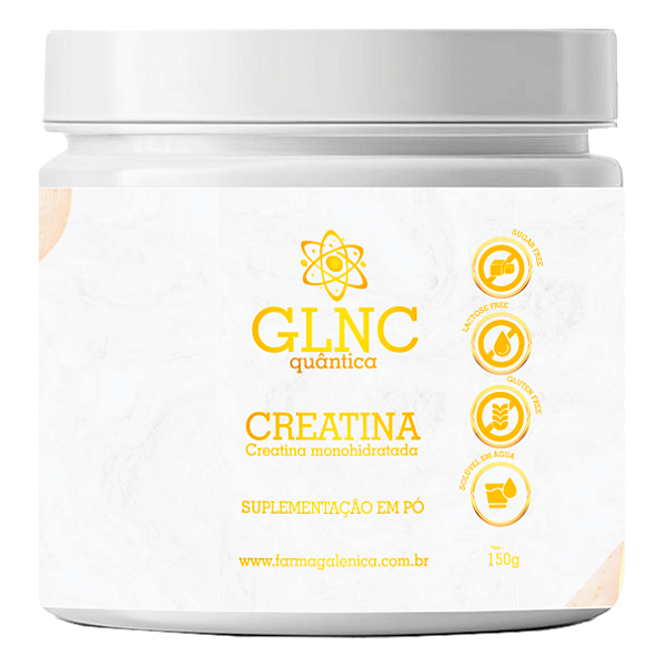 Creatina 150g 100% Pura - Suplemento Quântico
