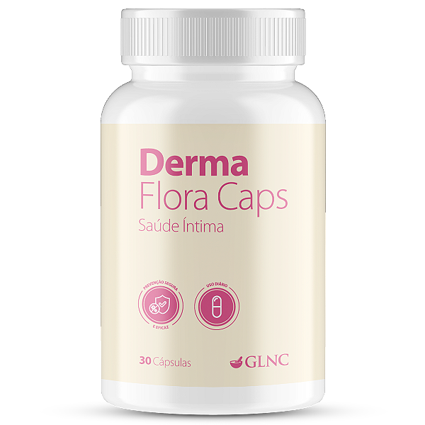 Derma Flora Caps com Probióticos