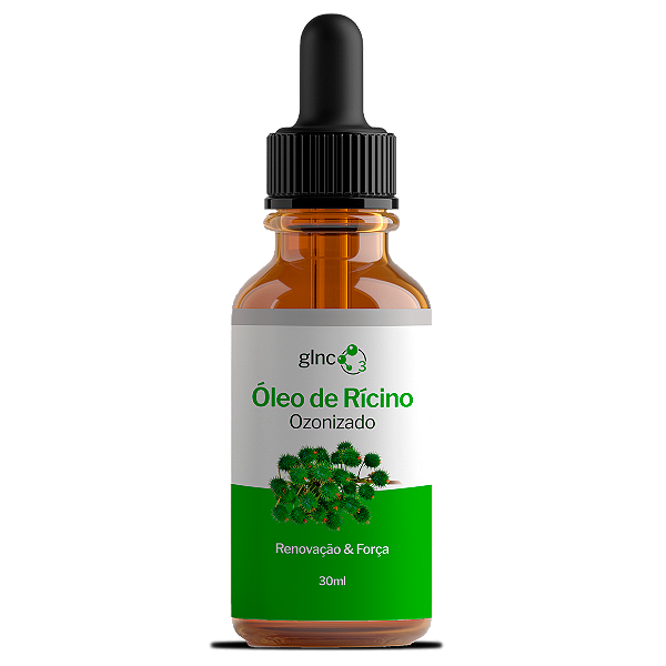 Óleo de Rícino Ozonizado em Gotas - GLNC O³