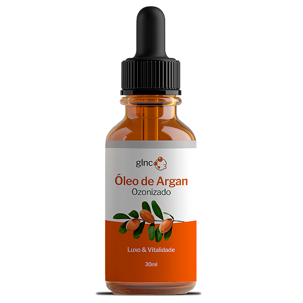 Óleo de Argan Ozonizado em Gotas - GLNC O³