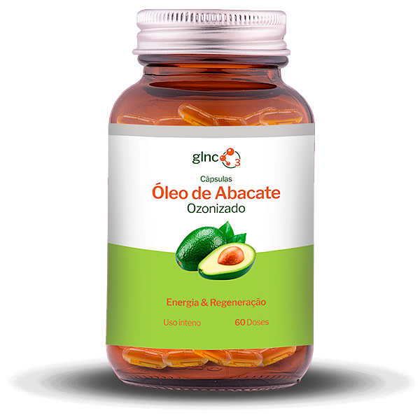 Óleo de Abacate Ozonizado em Cápsulas GLNC O³