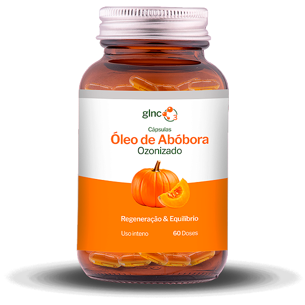 Óleo de Semente de Abóbora Ozonizado em Cápsulas - GLNC O³