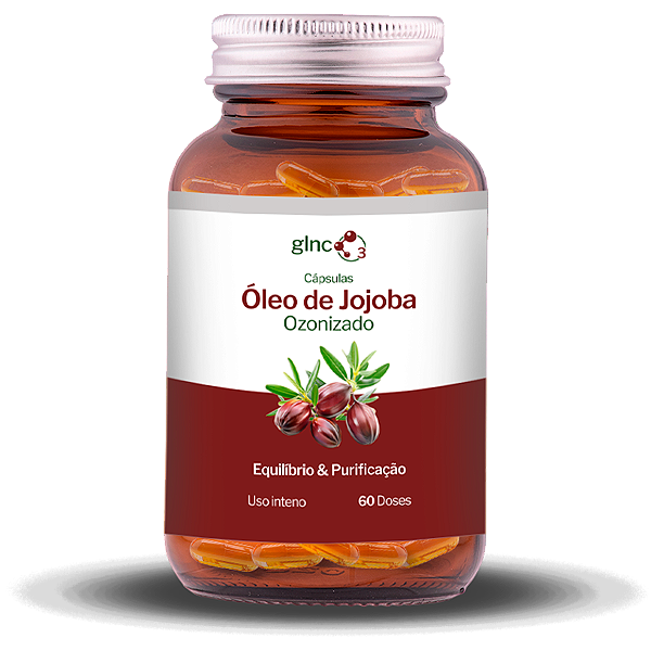 Óleo de Jojoba Ozonizado em Cápsulas GLNC O³