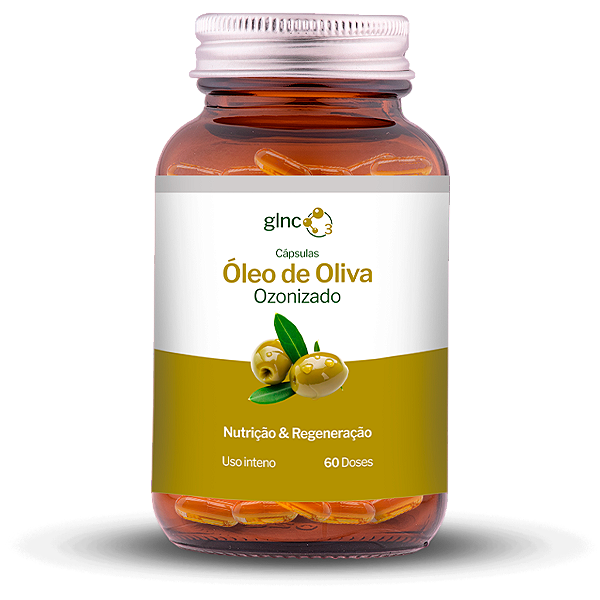 Óleo de Oliva Ozonizado em Cápsulas GLNC O³