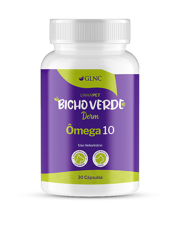 Ômega 10 Pet - 30 cápsulas | Bicho Verde GLNC