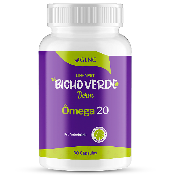 Ômega 20 Pet - 30 cápsulas | Bicho Verde GLNC