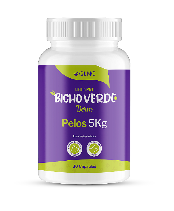Pelo’s 5 kg – 30 cápsulas | Bicho Verde GLNC
