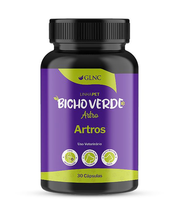 Artros - 30 Cápsulas | Linha Pet Bicho Verde