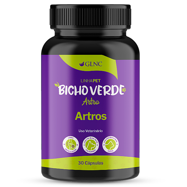 Artros - 30 Cápsulas | Linha Pet Bicho Verde