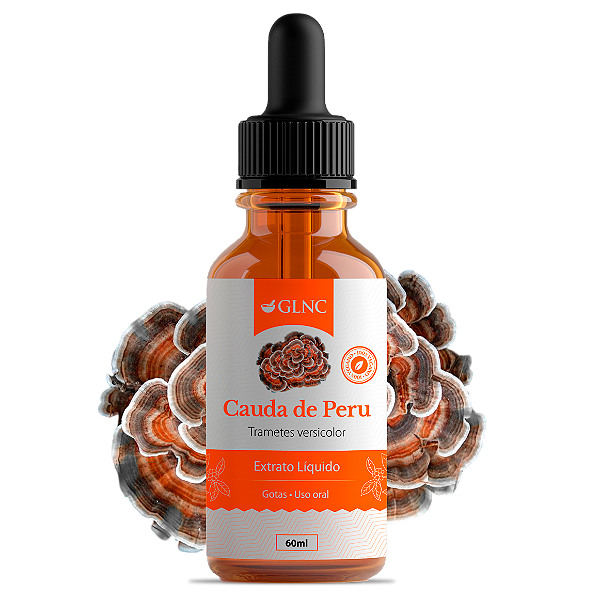 Extrato de Cogumelo Cauda de Peru 60ml