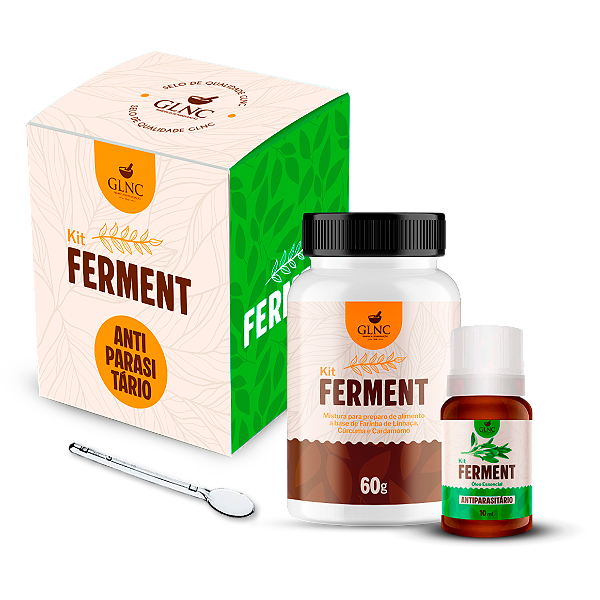 Kit Ferment AP - Antiparasitário Natural