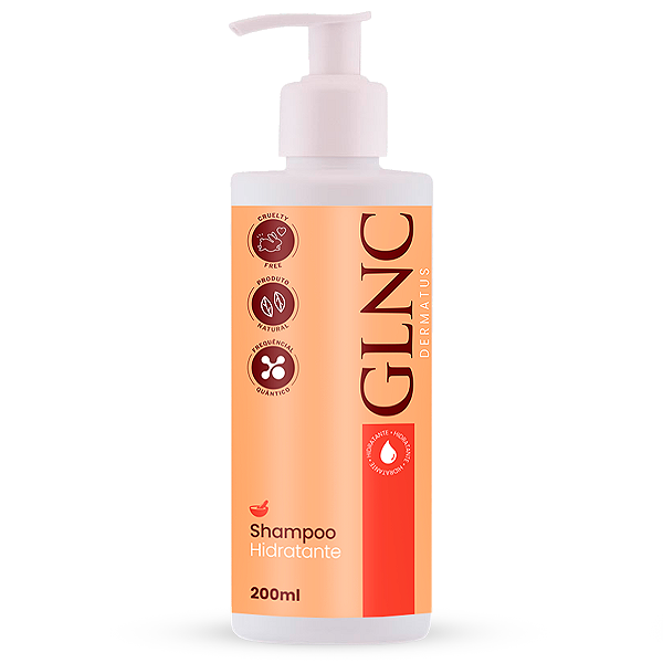 Shampoo Capilar Hidratante 200ml GLNC Dermatus